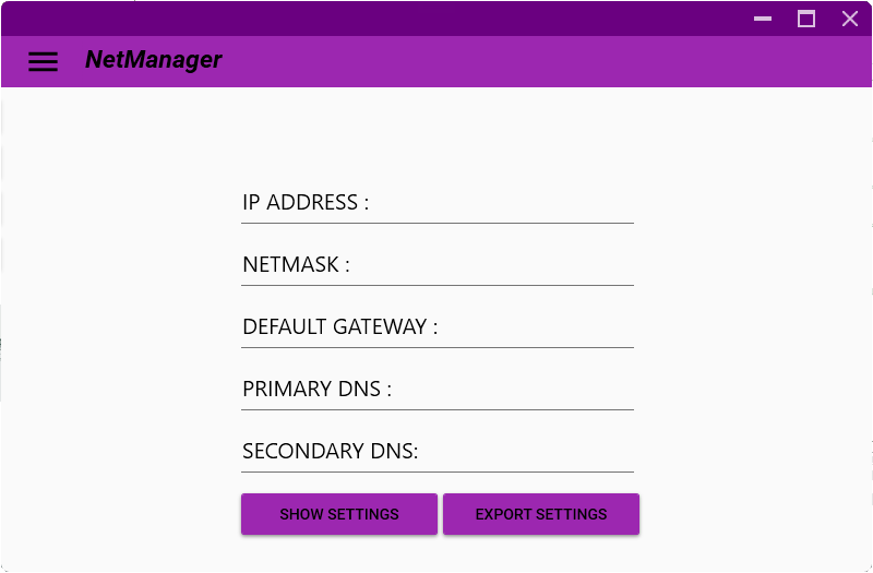 NetManager